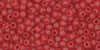 TOHO - Round 11/0 : Transparent-Frosted Ruby