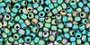 TOHO Round 11/0 Tube 2.5" : Matte-Color Aquarius