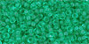 TOHO Round 11/0 Tube 2.5" : Transparent Beach Glass Green