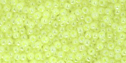 TOHO Round 11/0 Tube 5.5" : Ceylon Neon Yellow