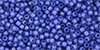 TOHO - Round 11/0 : Inside-Color Frosted Lt Sapphire/Opaque Purple-Lined