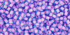 TOHO Round 11/0 Tube 2.5" : Inside-Color Aqua/Bubble Gum Pink-Lined
