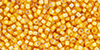 TOHO Round 11/0 : Inside-Color Jonquil/Opaque Yellow-Lined