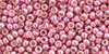 TOHO Round 11/0 Tube 2.5" : PermaFinish - Galvanized Pink Lilac