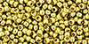 TOHO Round 11/0 : PermaFinish - Galvanized Yellow Gold