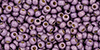 TOHO Round 11/0 Tube 2.5" : Permafinish - Matte Galvanized Pale Lilac