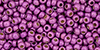 TOHO Round 11/0 Tube 2.5" : PermaFinish - Matte Galvanized Sugar Plum