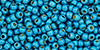 TOHO Round 11/0 : PermaFinish - Matte Galvanized Aqua Sky