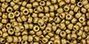 TOHO Round 11/0 : PermaFinish - Matte Galvanized Golden Fleece