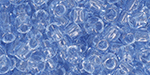 TOHO Round 11/0 : RE-Glass -  Transparent Blue