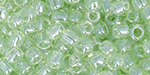 TOHO Round 11/0 Tube 2.5" : RE-Glass - Luster Green