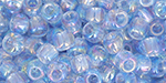 TOHO Round 11/0 Tube 2.5" : RE-Glass - Rainbow Blue