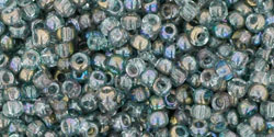 TOHO Round 11/0 : HYBRID Dual Lustered - Gold/Green