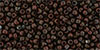 TOHO - Round 11/0 : HYBRID Frosted Pepper Red - Picasso