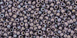 TOHO Round 11/0 : HYBRID Frosted Oxidized Bronze Purple