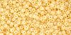 TOHO - Round 11/0 : HYBRID Sueded Gold Opaque Lt. Beige