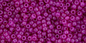 TOHO Round 11/0 Tube 2.5" : HYBRID ColorTrends: Milky - Pink Yarrow