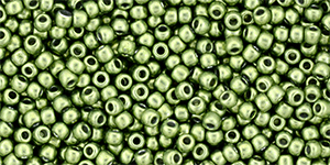 TOHO Round 11/0 Tube 2.5" : HYBRID ColorTrends: Metallic - Greenery