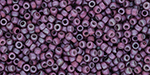 TOHO Round 15/0 : Opaque-Rainbow-Frosted Blackberry