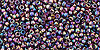 TOHO Round 15/0 Tube 2.5" : Transparent Rainbow Amethyst