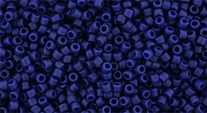 TOHO Round 15/0 Tube 2.5" : Semi Glazed - Navy Blue