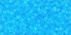 TOHO Round 15/0 : Transparent-Frosted Aquamarine
