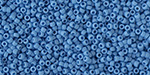 TOHO Round 15/0 : Opaque-Frosted Cornflower