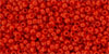 TOHO Round 15/0 Tube 2.5" : Opaque Pepper Red