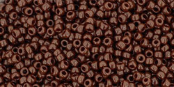 TOHO Round 15/0 Tube 2.5" : Opaque Oxblood