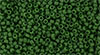 TOHO Round 15/0 Tube 2.5" : Opaque-Frosted Pine Green