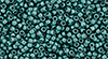 TOHO Round 15/0 : Higher-Metallic Frosted Teal Hematite