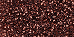 TOHO Round 15/0 : Copper-Lined Lt Amethyst
