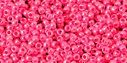 TOHO Round 15/0 Tube 2.5" : Ceylon Hot Pink