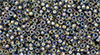 TOHO Round 15/0 : Gold-Lined Rainbow Lt Sapphire