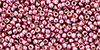 TOHO Round 15/0 Tube 2.5" : PermaFinish - Galvanized Pink Lilac