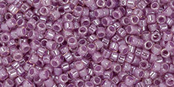 TOHO Treasure #1 Tube 2.5" : Purple-Lined Crystal