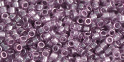 TOHO Treasure #1 Tube 2.5" : Transparent Lt Amethyst Luster