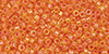 TOHO Treasure #1 Orange-Lined Jonquil Rainbow