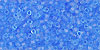 TOHO Treasure #1 Tube 2.5" : Transparent Blue Aquamarine
