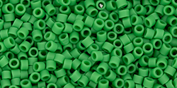 TOHO Treasure #1 Tube 2.5" : Opaque Frosted Shamrock