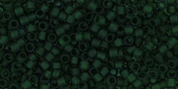 TOHO Treasure #1 Tube 2.5" : Transparent Frosted Olivine