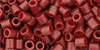 TOHO Treasure #3 Tube 2.5" : Opaque Satin Brick Red
