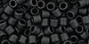 TOHO Treasure #3 Tube 2.5" : Opaque Matte Jet