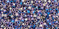 DO NOT USE - TOHO Treasure #1 (11/0) : Inside-Color Rainbow Crystal/Grape-Lined