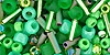 TOHO Multi-Shape/Color Mix Tube 2.5" : Wasabi- Green Mix
