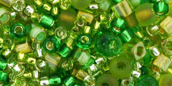 TOHO Multi-Shape/Color Mix : Ogre Green