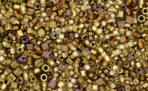 TOHO Multi-Size/Color Mix : Gold Rush