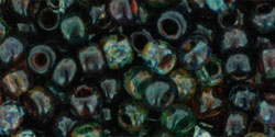 TOHO HYBRID Mix : Round 6/0 - Transparent - Picasso