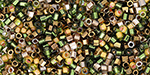 TOHO Multi-Shape/Color Mix Tube 2.5" : Falling Leaves