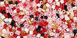 TOHO Multi-Shape/Color Mix Tube 2.5" : Be My Valentine Mix Assortment